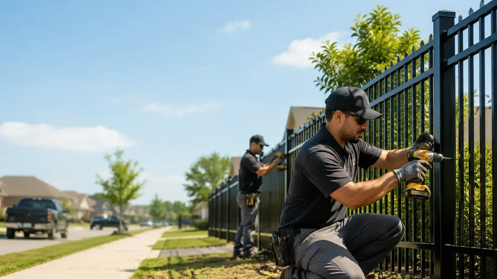Metal Fence Installation in Pascoag, RI